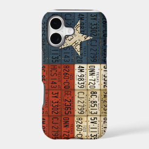 Flag of Texas Lone Star State License Plate Art