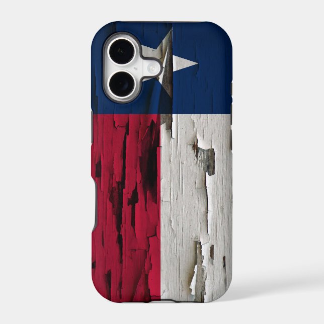 Flag of Texas Paint Peel (Back)