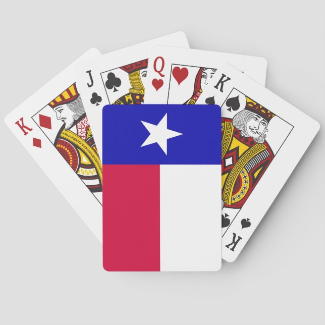 Flag of Texas Playing Cards (Back)