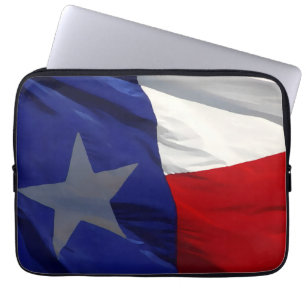 Flag of Texas Pop Art Laptop Sleeve