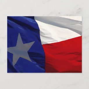 Flag of Texas Pop Art Postcard