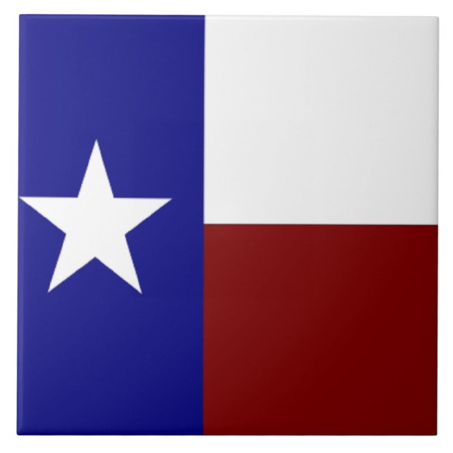 Flag of Texas Tile (Front)