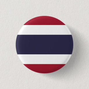 Flag of Thailand 1 Inch Round Button