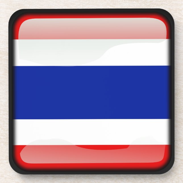 Flag of Thailand Coaster (Front)