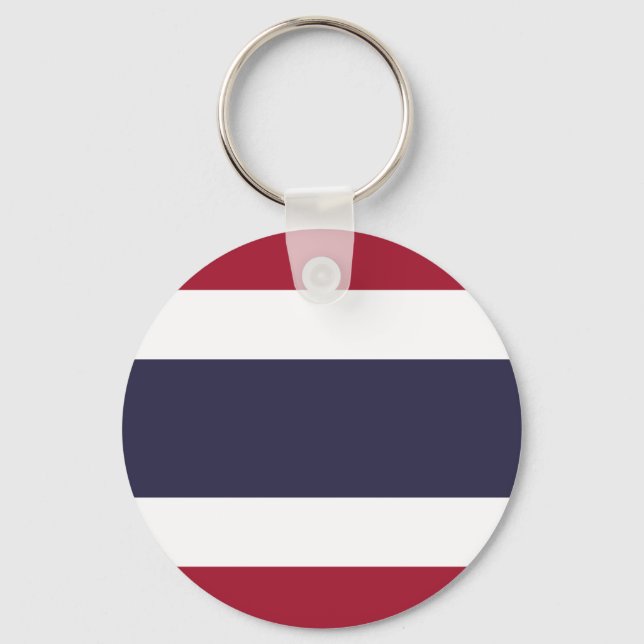 Flag of Thailand Keychain (Front)