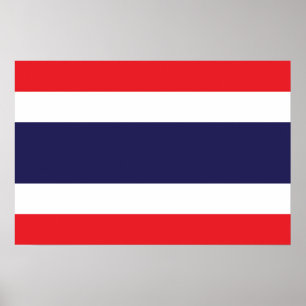 Flag of Thailand Poster