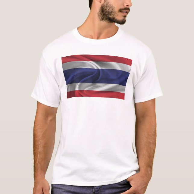 Flag Of Thailand T-Shirt (Front)