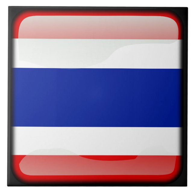 Flag of Thailand Tile (Front)