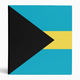 Flag Of The Bahamas Binder