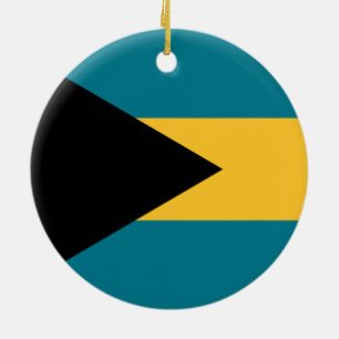Flag of the Bahamas Ceramic Ornament