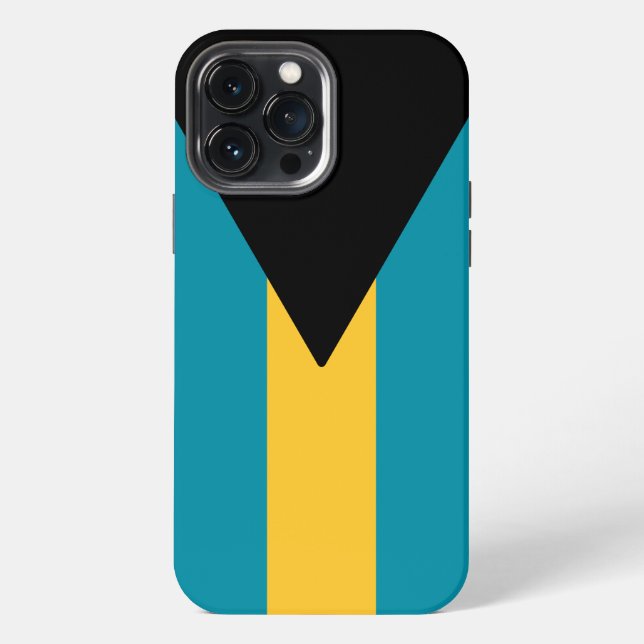 Flag of the Bahamas iPhone Case (Back)