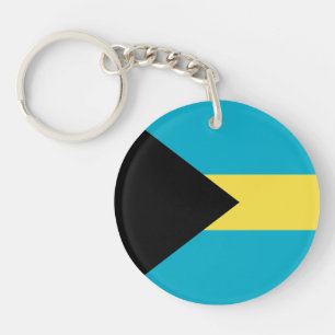 Flag Of The Bahamas Keychain
