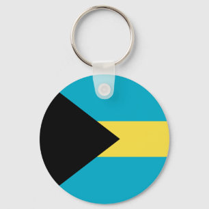 Flag Of The Bahamas Keychain