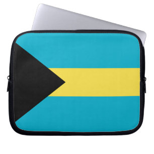 Flag Of The Bahamas Laptop Sleeve