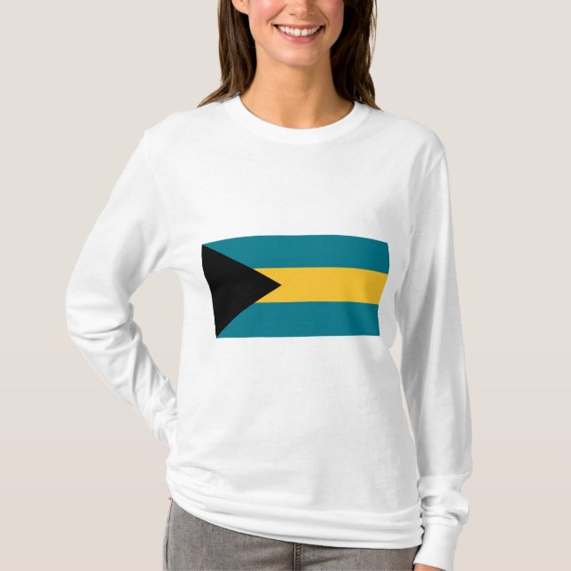 Flag of the Bahamas T-Shirt (Front)