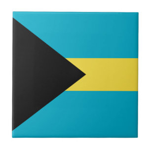 Flag Of The Bahamas Tile