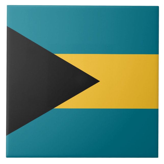 Flag of the Bahamas Tile (Front)