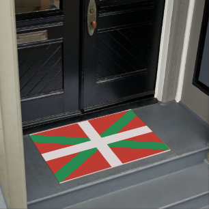 Flag of the Basque Country Doormat