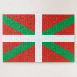 Flag of the Basque Country Jigsaw Puzzle