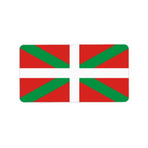 Flag of the Basque Country Labels