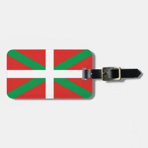 Flag of the Basque Country Luggage Tag