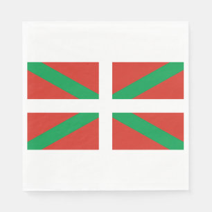 Flag of the Basque Country Napkin