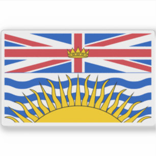 Flag of the British Columbia province, Canada