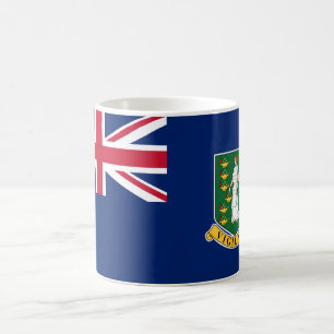 Flag of the British Virgin Islands (BVI) Coffee Mug