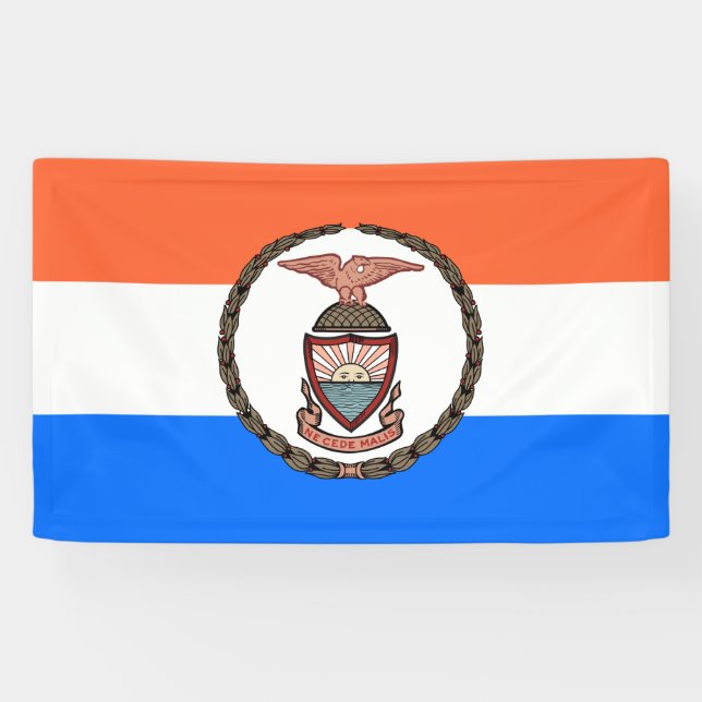 Flag of the Bronx (Borough in New York City) Banner (Horizontal)