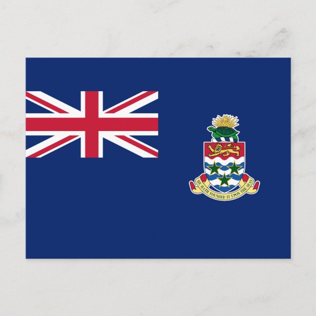 Flag of the Cayman Islands Postcard (Front)