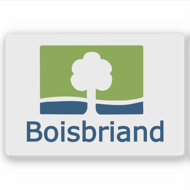 Flag of the city of Boisbriand, Quebec, Canada (Front)