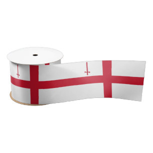 Flag of the City of London (UK) Satin Ribbon