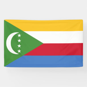 Flag of the Comoros Banner