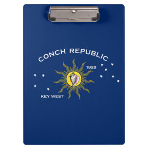 Flag of the Conch Republic, Flag of Key West Clipboard