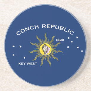 Flag of the Conch Republic, Flag of Key West Coaster