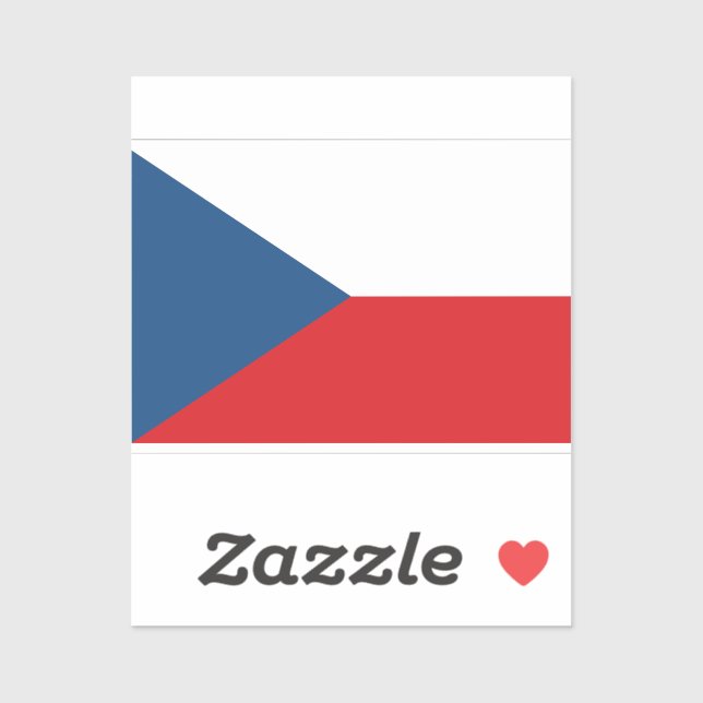  flag of the Czech Republic (Sheet)