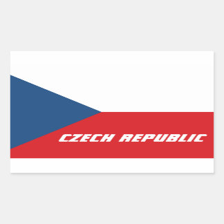 Flag of the Czech Republic Sticker
