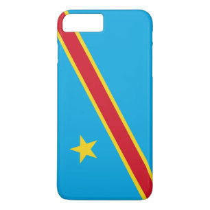 Flag of the Democratic Republic of the Congo iPhone 8 Plus/7 Plus Case