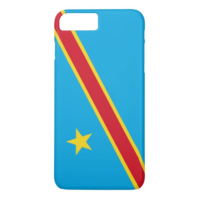 Flag of the Democratic Republic of the Congo Case-Mate iPhone Case (Back)