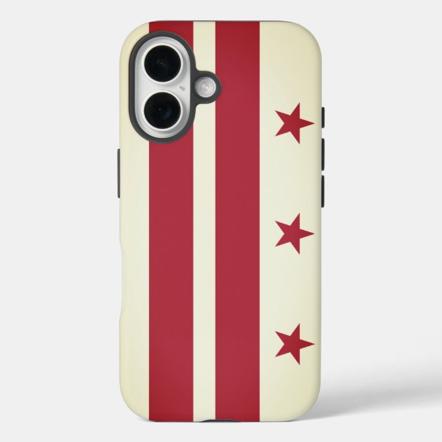 Flag of the District of Columbia Case-Mate iPhone  Case-Mate iPhone Case (Back)