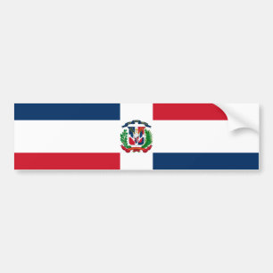 Flag of the Dominican Republic Bumper Sticker