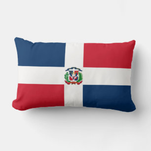 Flag of the Dominican Republic Lumbar Pillow