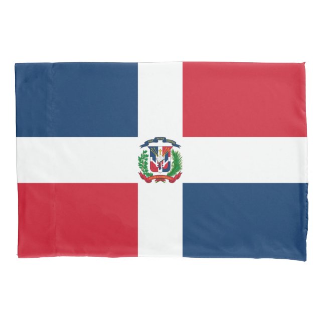 Flag of the Dominican Republic Pillowcase (Front)