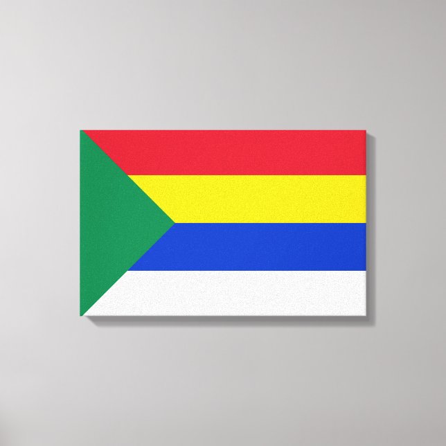 Flag of the Druze Religion Canvas Print (Front)
