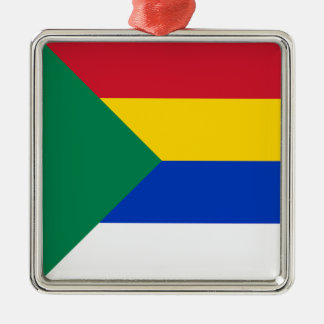 Flag of the Druze Religious Faith Metal Ornament