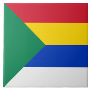 Flag of the Druze Religious Faith Tile