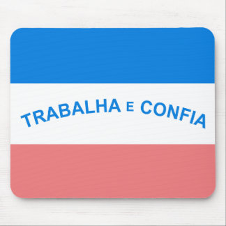 Flag of the Espirito Santo Brazil Mouse Pad