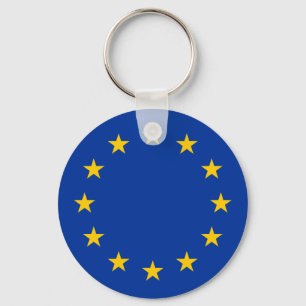 Flag of the European Union (EU) Keychain