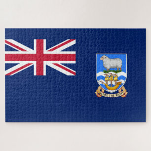 Flag of the Falkland Islands Jigsaw Puzzle