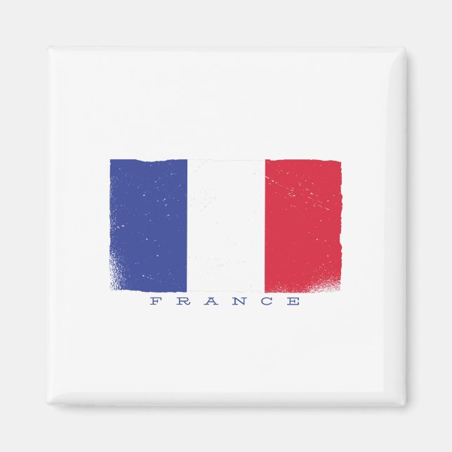 Flag of the French Republic Magnet (Front)